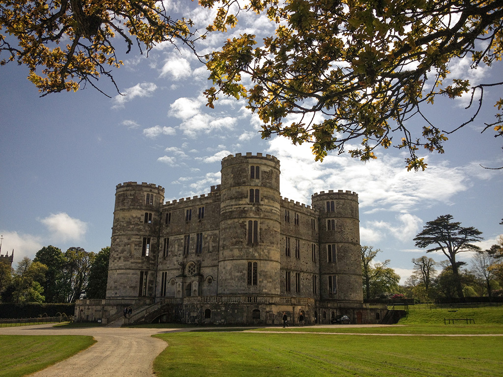 Lulworth Castle is within easy walking distance of the Pink House Lulworth