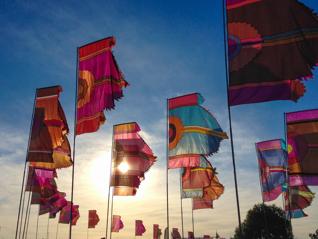 Camp Bestival is within easy walking distance of The Pink House Lulworth