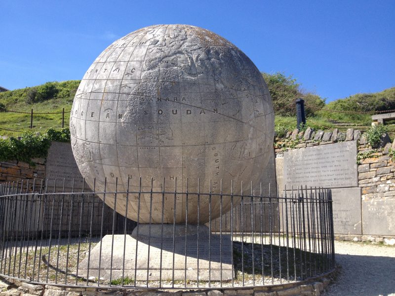 The Great Globe at Durlston Park ©ThePinkHouseLulworth